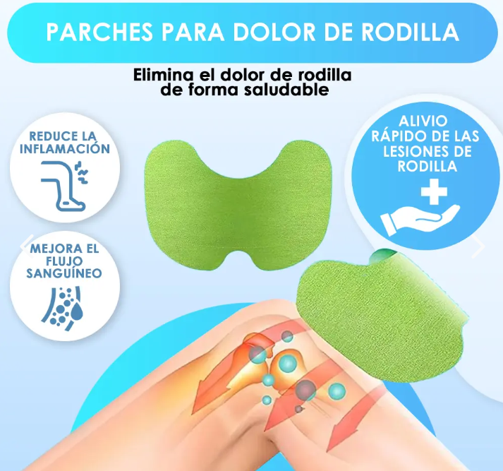 PARCHES PARA RODILLA DOLORES